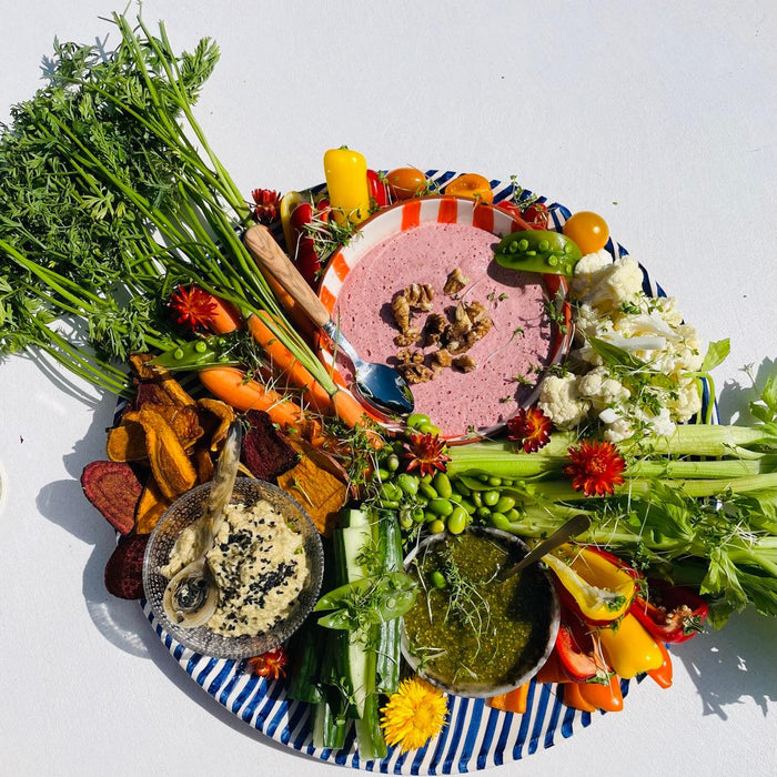 Dips voor de groentenplank - FOODIES IN HEELS
