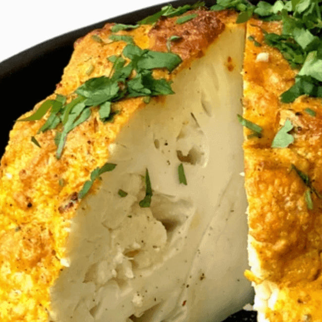 Geroosterde bloemkool uit de oven - FOODIES IN HEELS