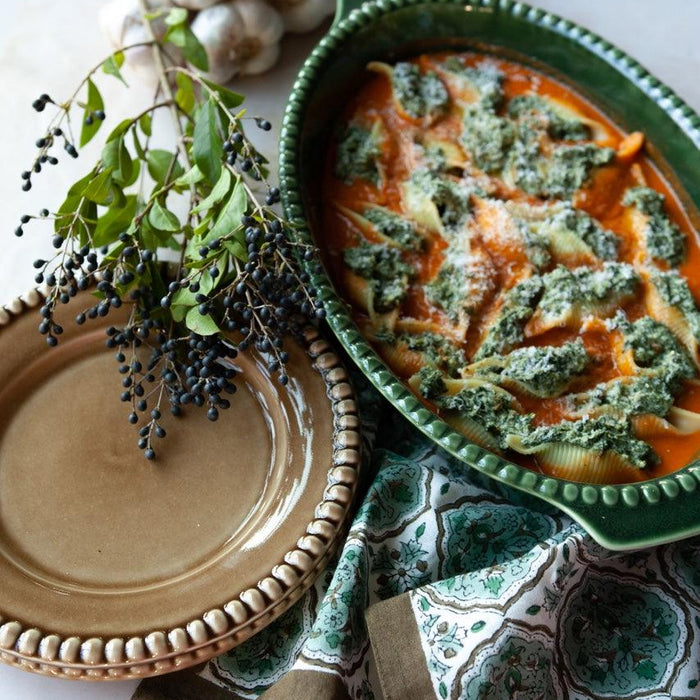 Gevulde pastaschelpen met spinazie en ricotta - FOODIES IN HEELS