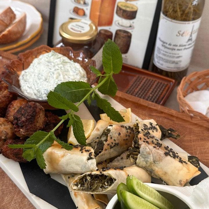 Griekse borrelplank - FOODIES IN HEELS