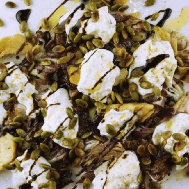 Radicchio – Burrata – Artisjok - FOODIES IN HEELS
