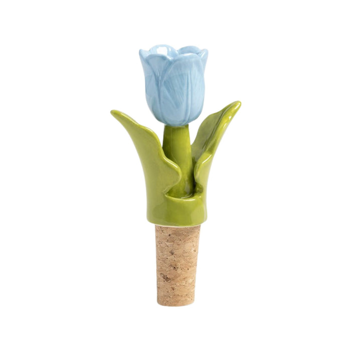Blue Tulip flessenstop - Flessenstoppers - &Klevering