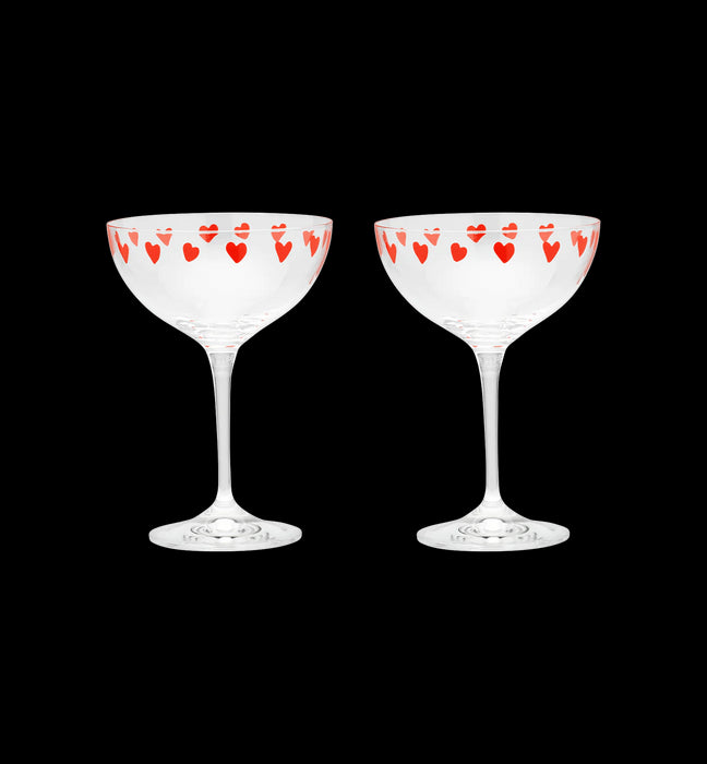 Classic Love Champagneglazen (set van 2) - Wijnglazen - Anna + Nina