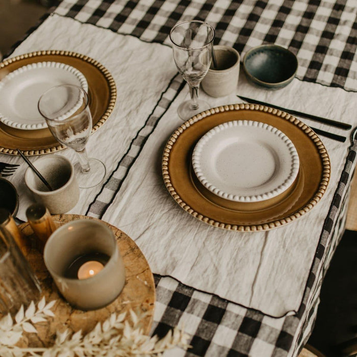Daria dinerbord 28cm Umbra (set van 2) - Dinerborden - PotteryJo
