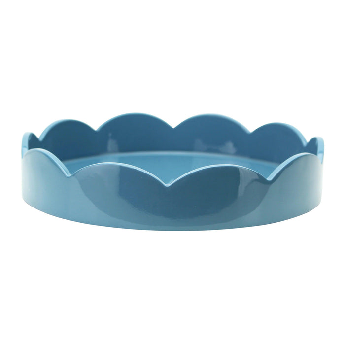 Dienblad Chambray Sint - jakobsschelp rond 20cm - Schalen - Addison Ross