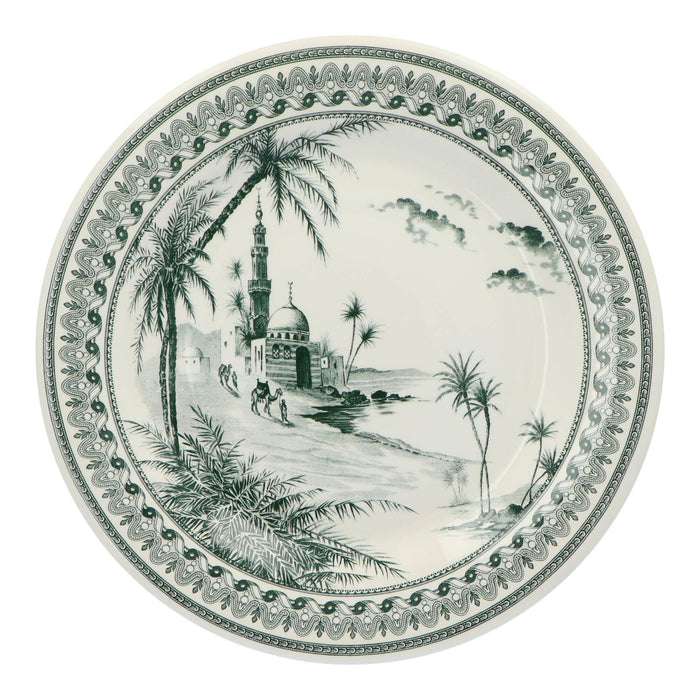 Dinerbord assortiment Les Depareillees Vert 27,3cm (set van 6) - Dinerborden - Gien