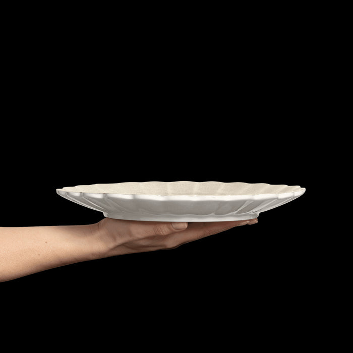 Dinerbord Oyster 28cm sand - Dinerborden - Mateus