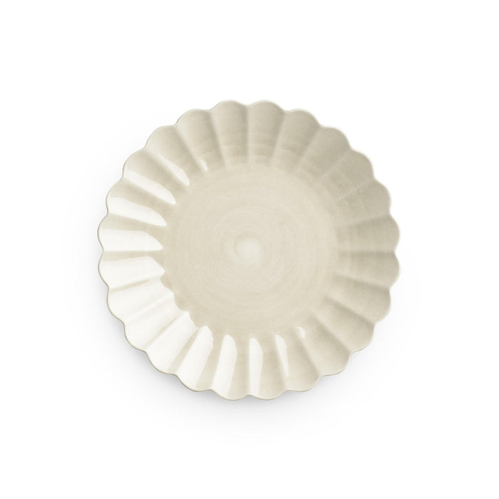 Dinerbord Oyster 28cm sand - Dinerborden - Mateus