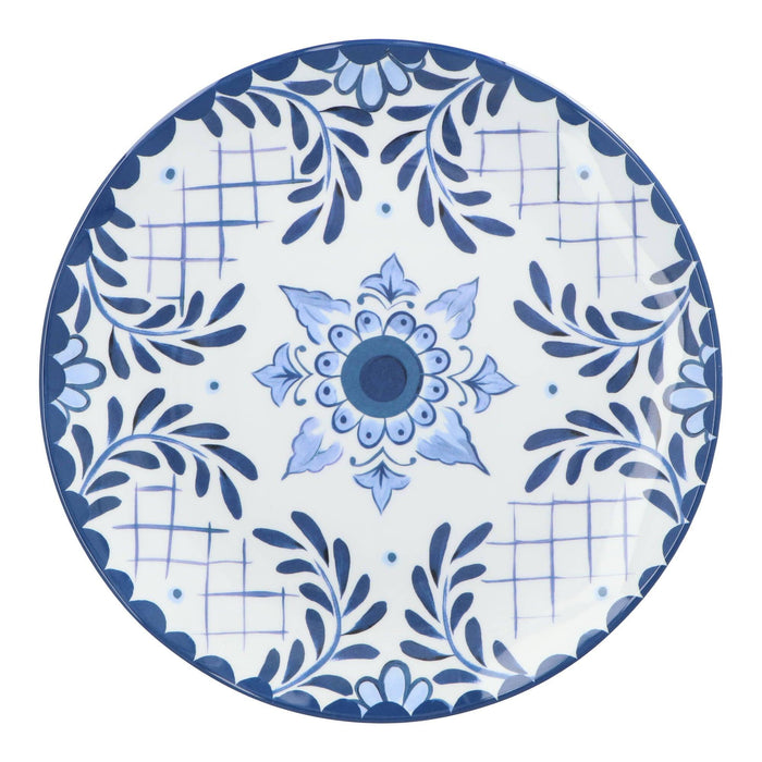 Dinerbord Santorini 27cm - gemaakt van melamine (set van 2) - Dinerborden - Touch - Mel