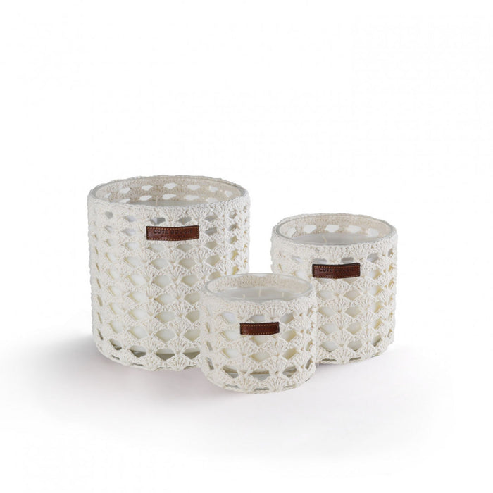 Geurkaars Bougie Macramé Figuier Large - Kaarsen - Côté Bougie