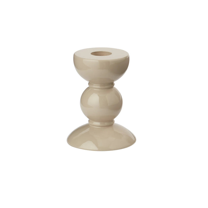 Kandelaar Bobbin Cappuccino 10cm - Kandelaren - Addison Ross