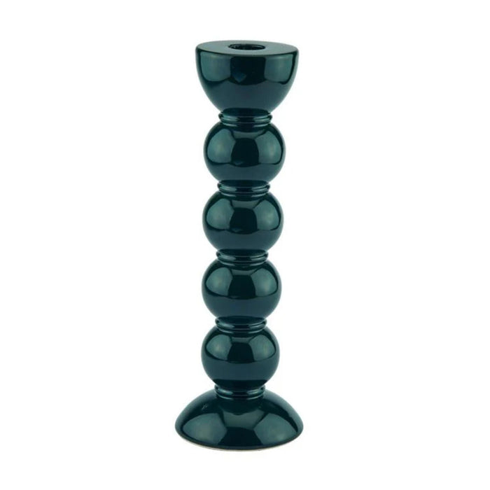 Kandelaar Bobbin Racing Green 24cm - Kandelaren - Addison Ross
