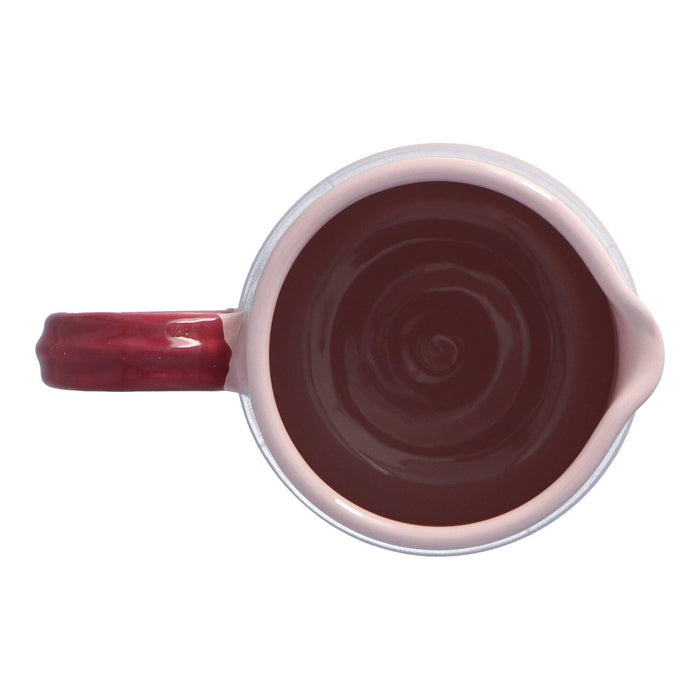 Karaf Dusty Rose met Fuscia handvat 1,4L - Karaffen - Enza Fasano