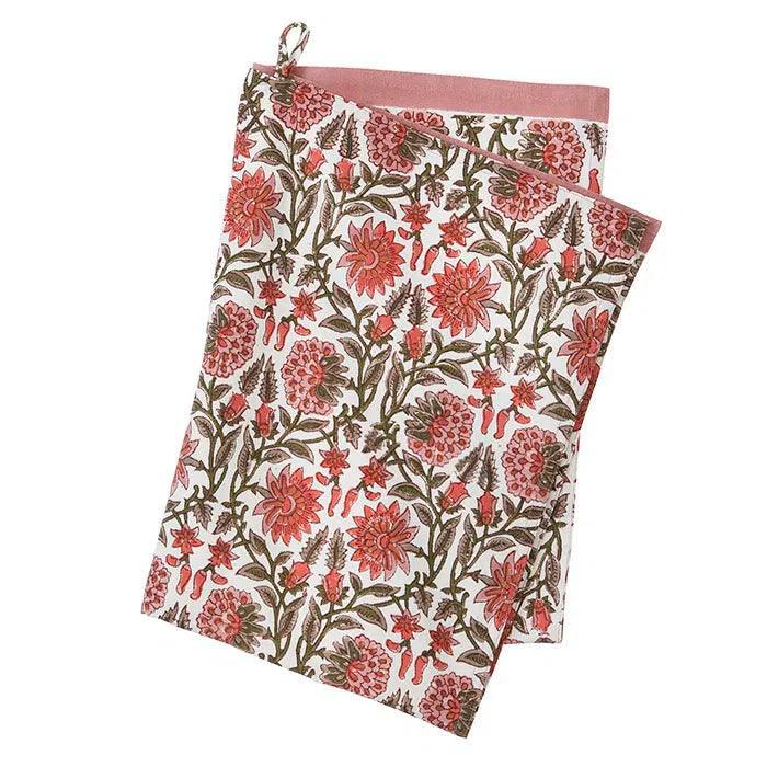 Keukenhanddoek Deoli Soft Rose 50x70cm - Keukenhanddoeken - Bungalow