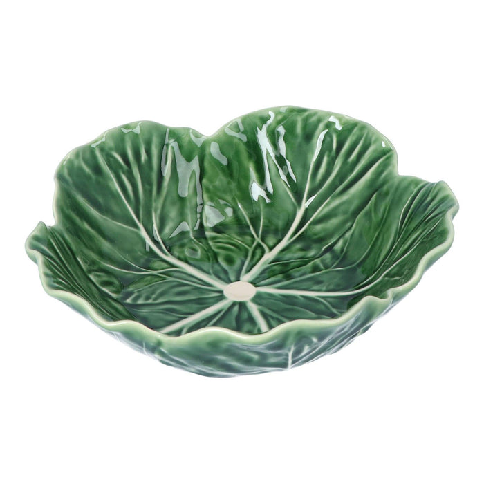 Kom koolblad groen 22cm - Kommen - Bordallo Pinheiro