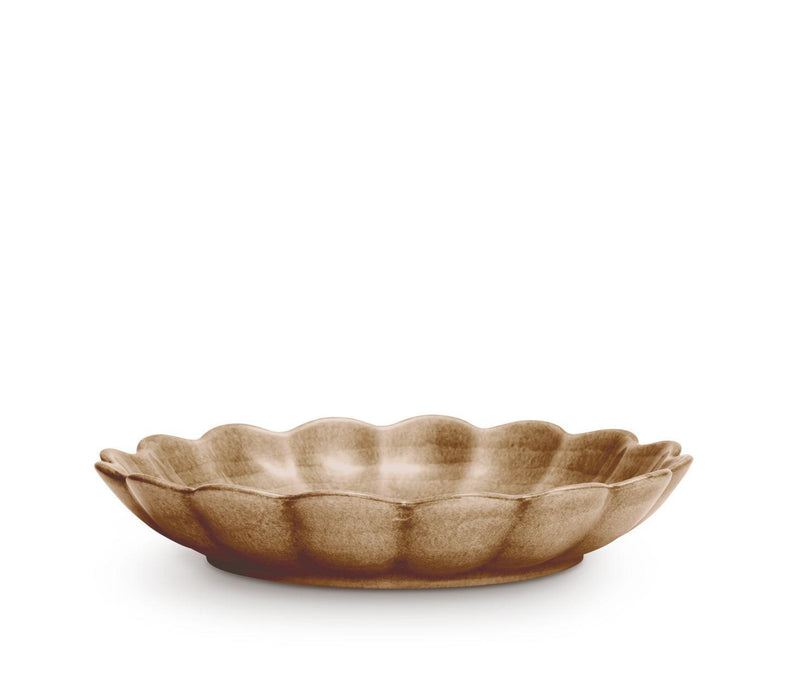 Kom Oyster 23cm cinnamon - Kommen - Mateus