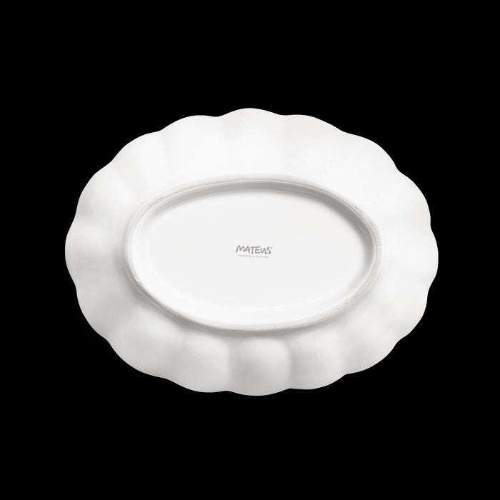 Kom Oyster 23cm white Mateus - FOODIES IN HEELS