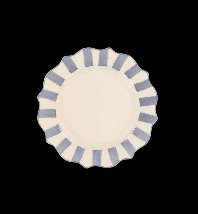 Lilac Scalloped ontbijtbord 22cm - Kleine borden - Anna + Nina