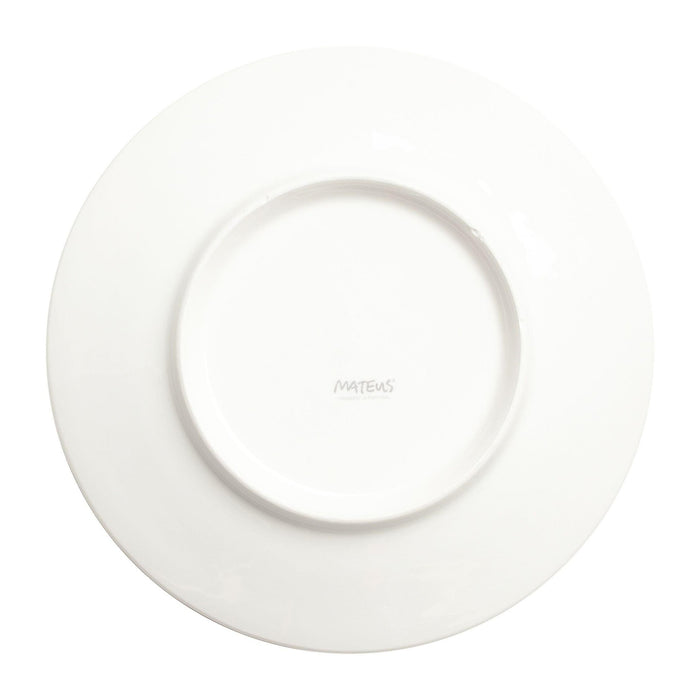 Ontbijtbord Stripes 20cm sand - Kleine borden - Mateus
