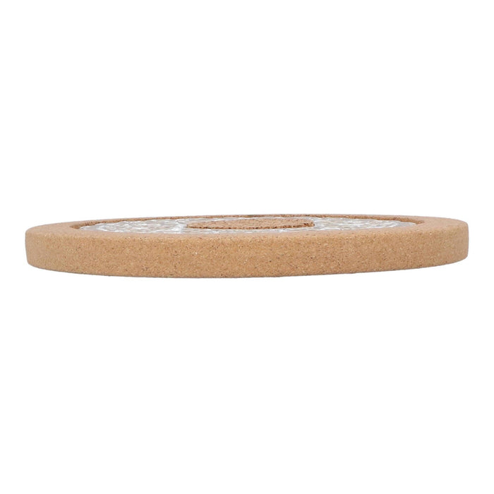 Pannenonderzetter kurk beige 19cm - Pannenonderzetters - Duro Ceramics