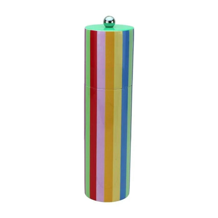 Peper - en zoutmolen Multicoloured Striped Column 23cm - Peper - en zoutmolen - Addison Ross
