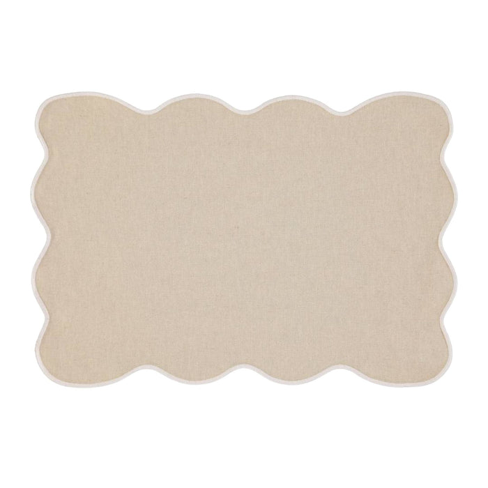 Placemat Palma White 35x50cm - Placemats - Mariaida Home