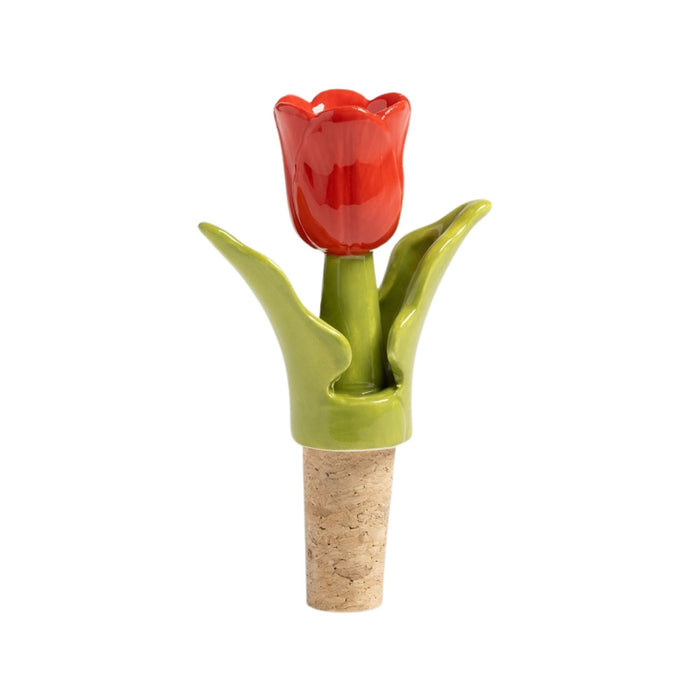 Red Tulip flessenstop - Flessenstoppers - &Klevering