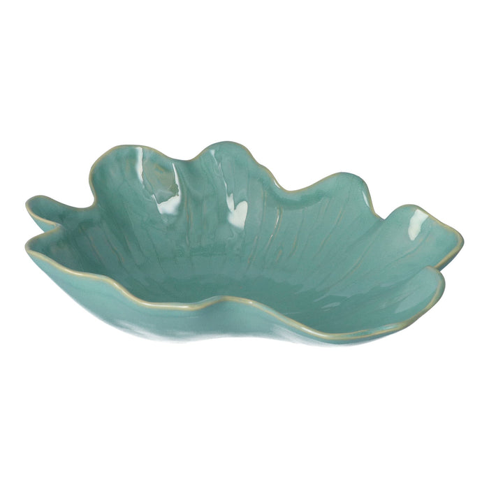 Saladeschaal Algas Emeraude Blue 30x10cm - Schalen - Gresnovo