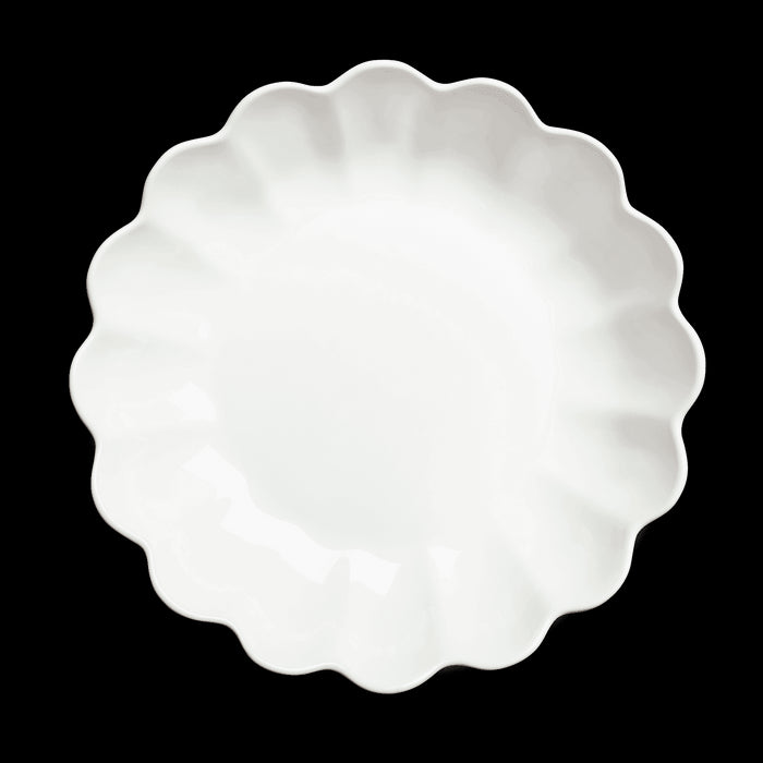 Schaal Oyster 31cm white - Schalen - Mateus