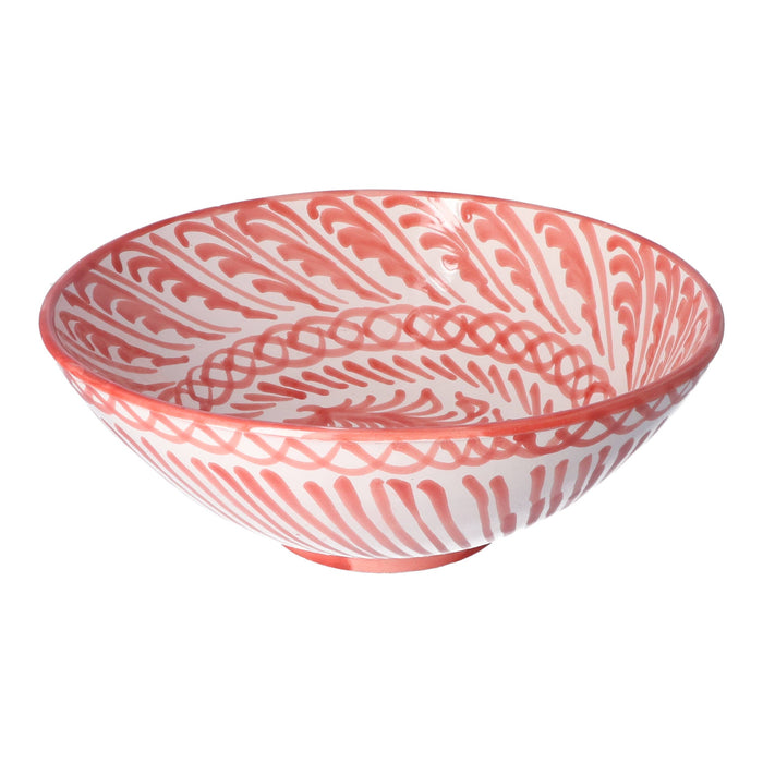 Schaal Pomegranate coral 30cm - Schalen - Lenta Living