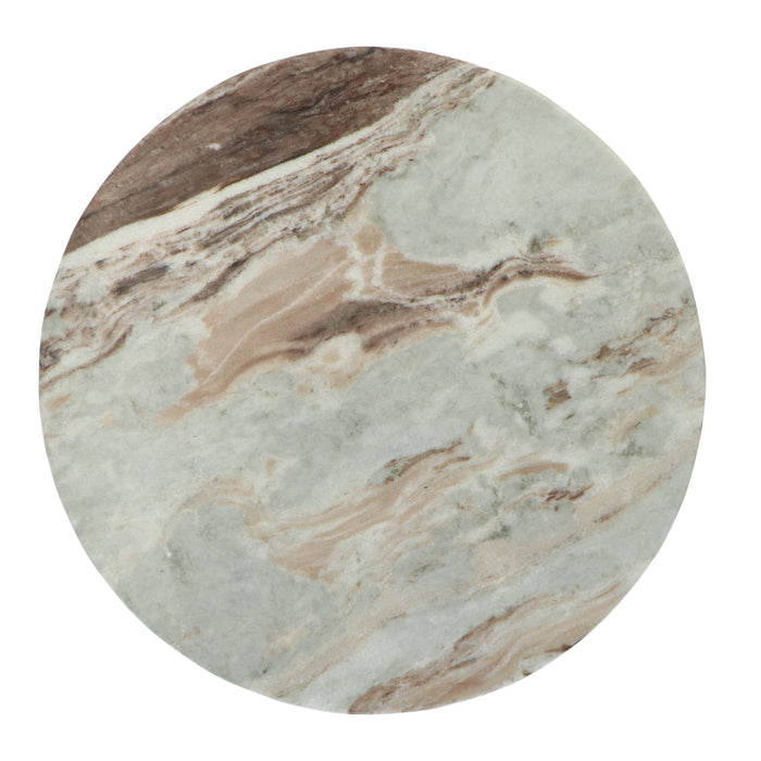 Serveerplateau waterfall marmer rond 43cm - Borrelplateaus - Be Home