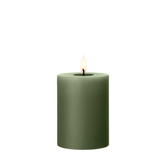 Stolpkaars 10cm Green Soil LED - Kaarsen - Ester & Erik