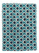 Tafelkleed handgeprint katoen blauw lichtblauw wit motief 250x150cm Les Ottomans - FOODIES IN HEELS