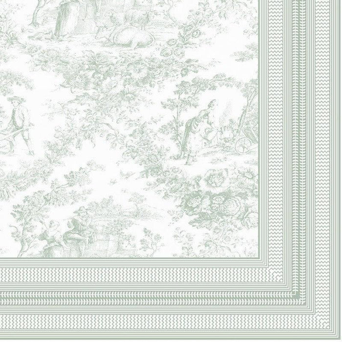 Tafelkleed katoen groen 160x300cm - Tafelkleden - La Cuca