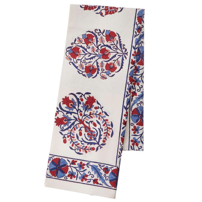Tafelkleed Rosette Indigo 150x250cm - Tafelkleden - Bungalow