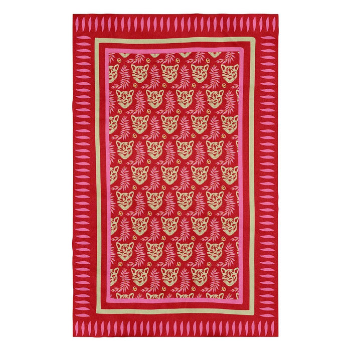 Tafelkleed Tiger Lilly 140x350cm - Tafelkleden - Casa Juna