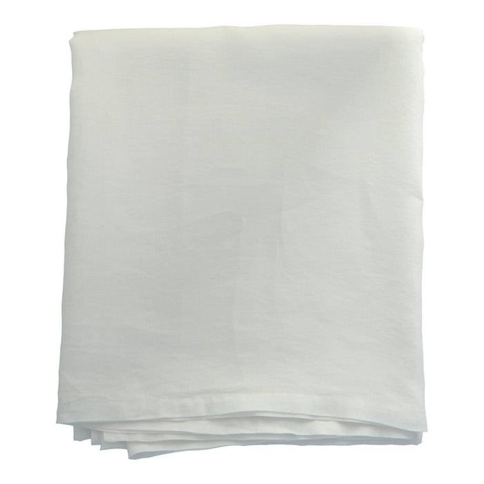 Tafellaken linnen bleached white 160x330cm Tell me More - FOODIES IN HEELS