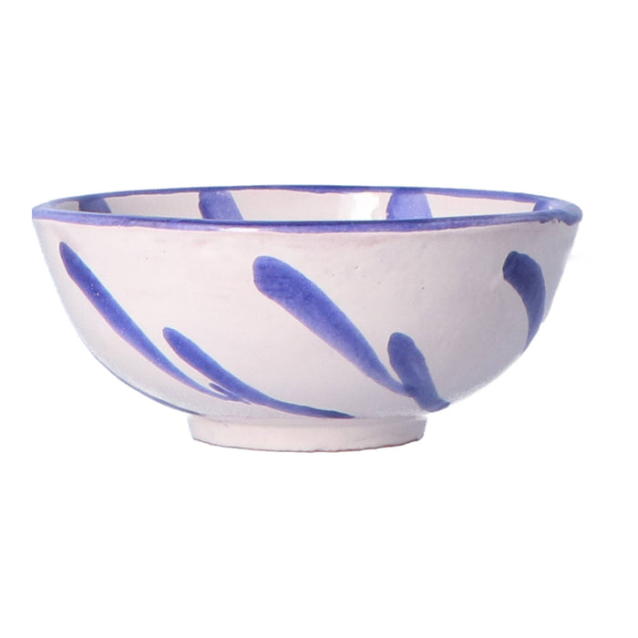 Tapas schaaltje Granada streep blauw 10cm - Kommen - Lenta Living