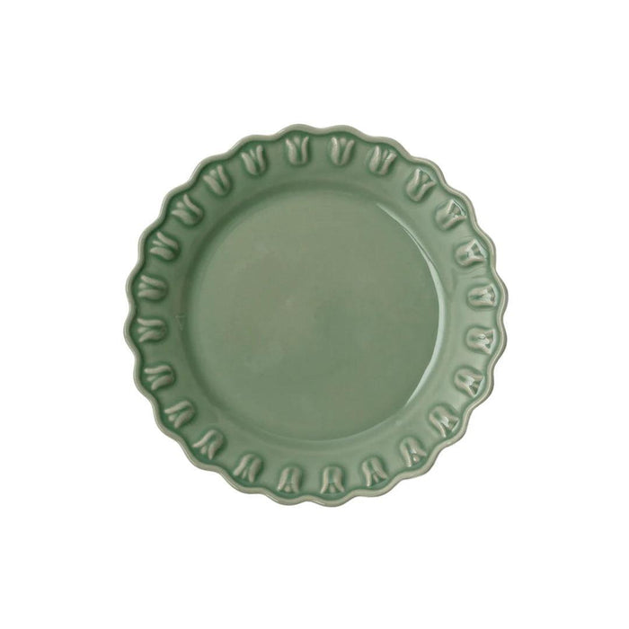 Tulipa ontbijtbord 20cm Verona Green (set van 2) - Kleine borden - PotteryJo