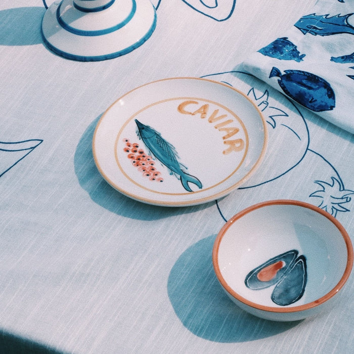 Wandbord Caviar 15cm - alleen te gebruiken ter decoratie - Kleine borden - Anna + Nina