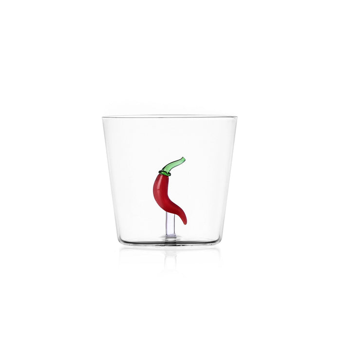 Waterglas Chili Pepper - Waterglazen - Ichendorf Milano