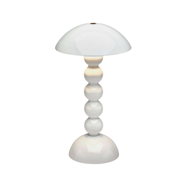 Bobbin LED-Tischlampe 30cm Weiß - Tischlampen - Addison Ross