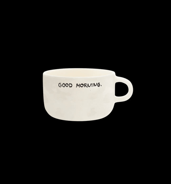 Guten Morgen Cappuccino-Tasse - Tassen - Anna + Nina