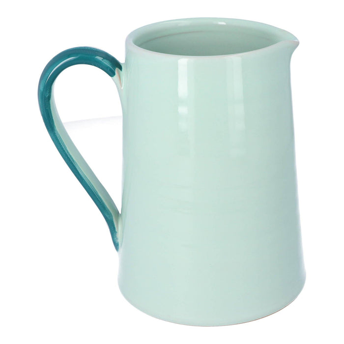 Karaf Acquamarine met Emerald handvat 1,4L - Karaffen - Enza Fasano