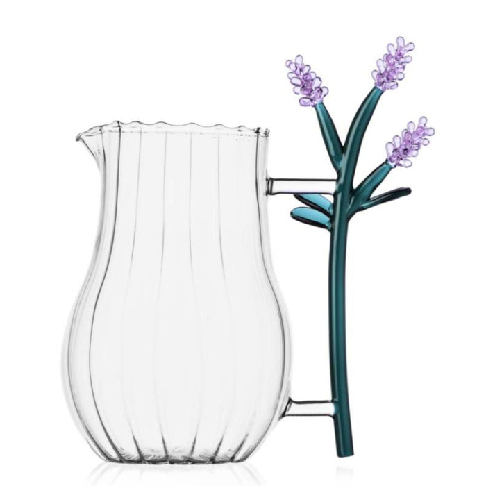 Karaffe Lavendel Botanica 1.75L - Karaffen Glas - Ichendorf Milano