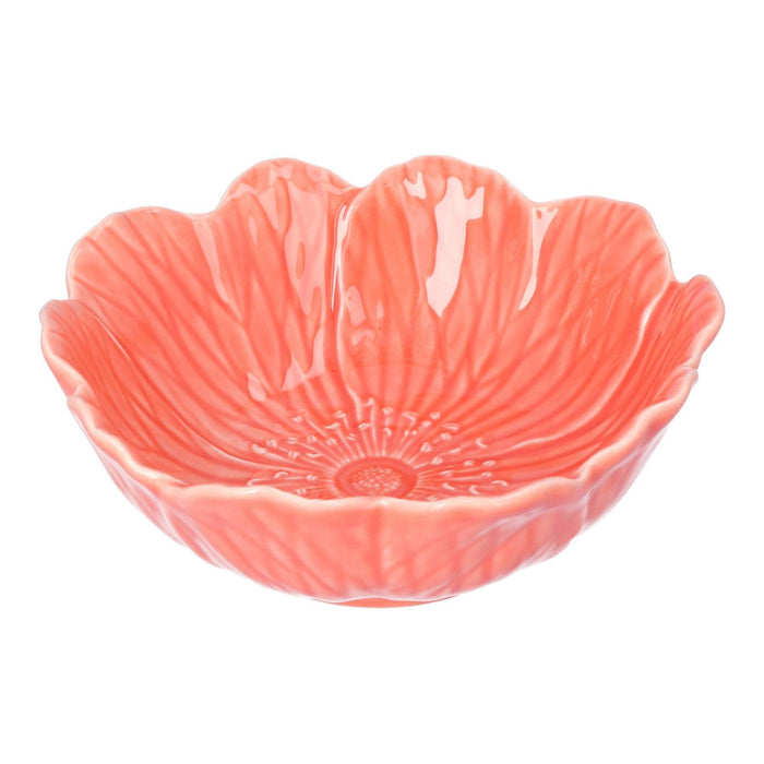 Kom Flora salmon 17cm - Kommen - Bordallo Pinheiro