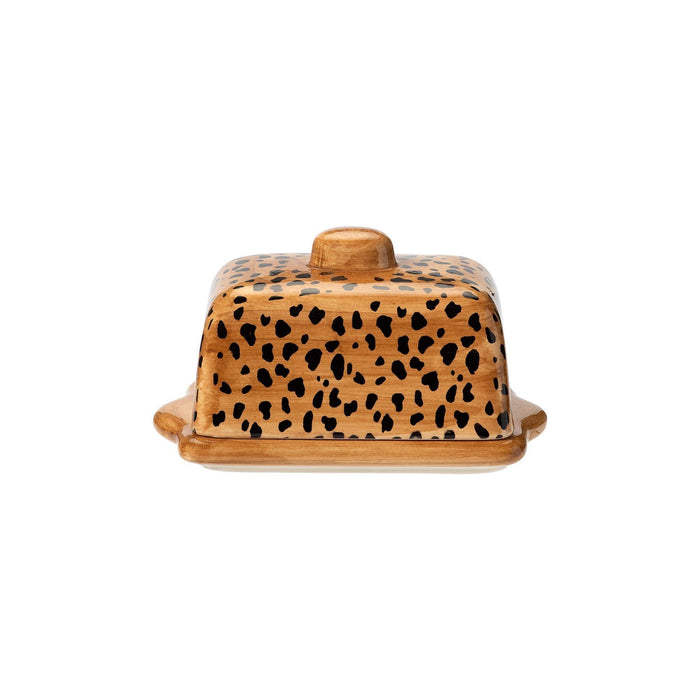 Leoparden-Butterdose 17cm - Schalen - Anna + Nina