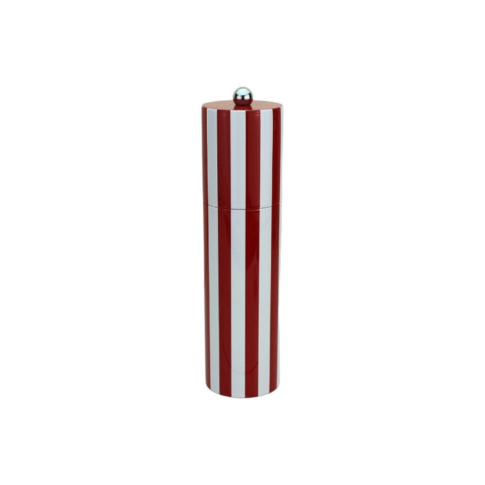 Salz- und Pfeffermühle Stripe Red & White 23cm - Salz- und Pfeffermühle - Addison Ross