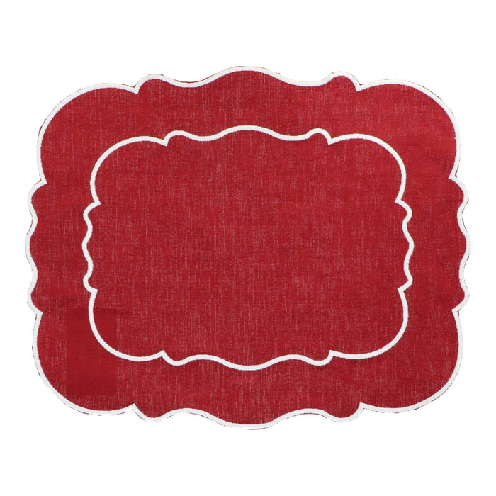 Tischset Maroon 45x37cm - Tischsets - Mahe Homeware