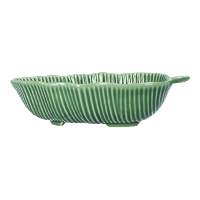 Schaal bananenblad groen 21cm - Schalen - Bordallo Pinheiro